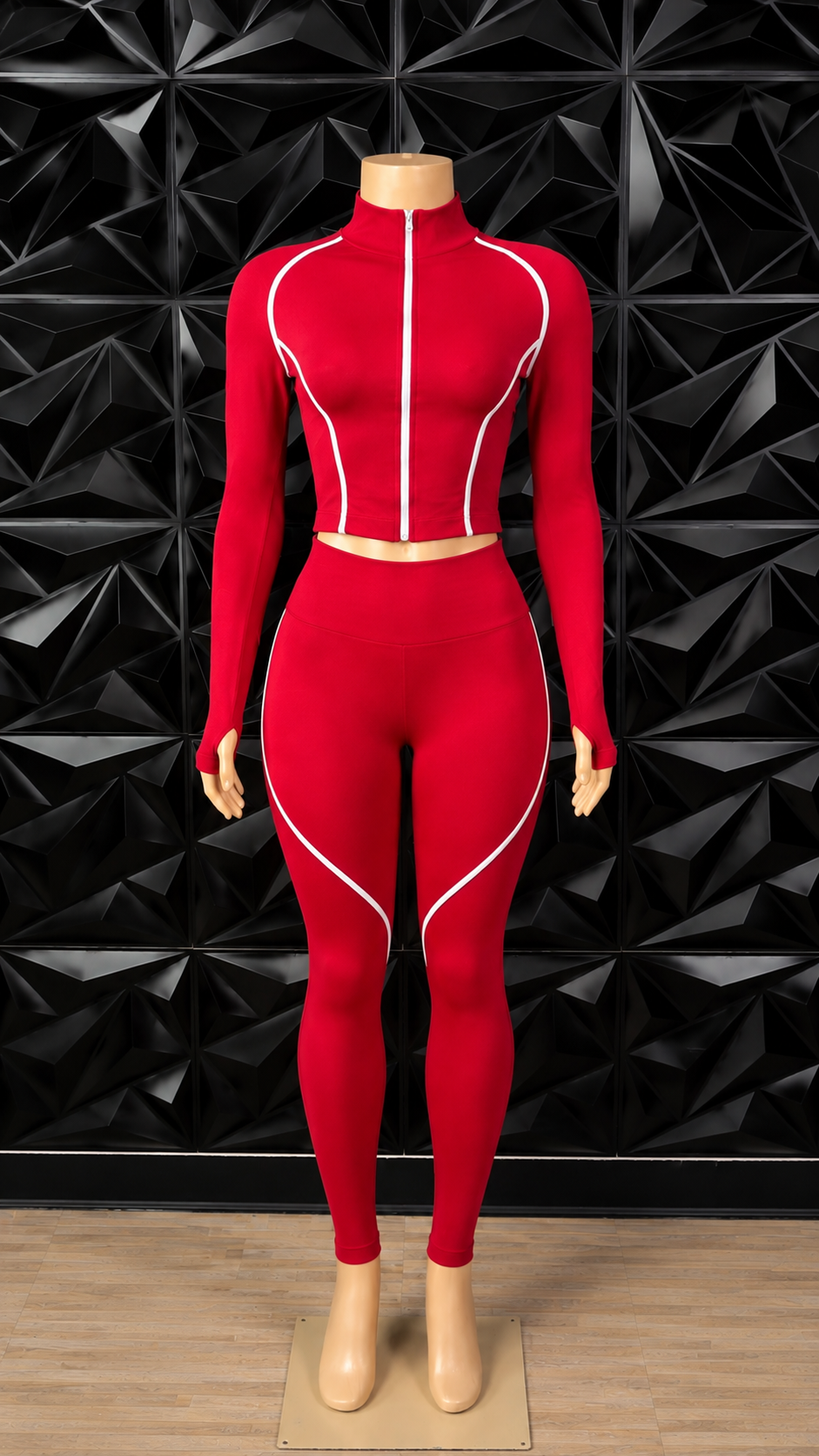 Red Stripe Me Set