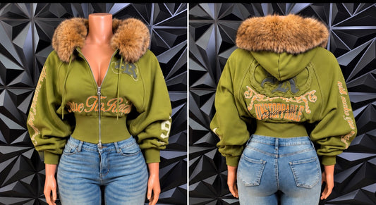 Richie Fur Hoodie