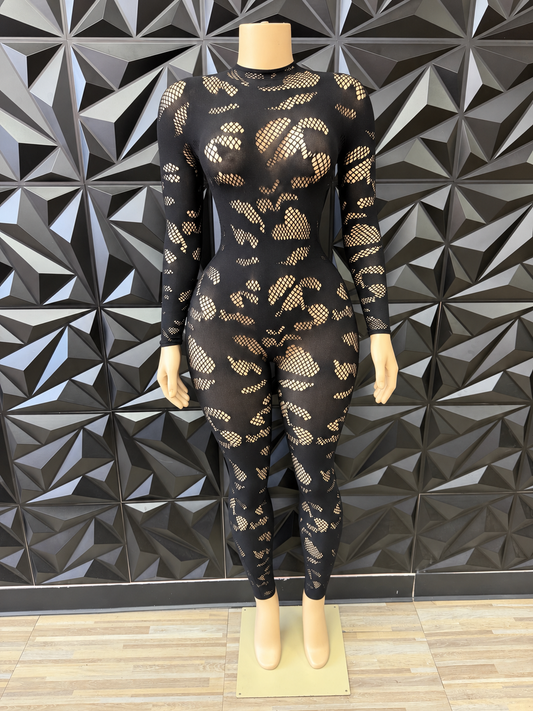 BLACK CAT BODYSUIT